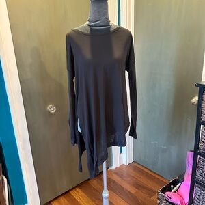 lululemon athletica Black Long-Sleeve Asymmetric Tunic
